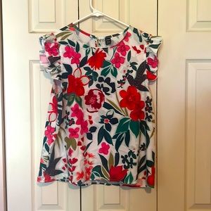Shein floral top